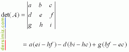 Determinant Nedir?